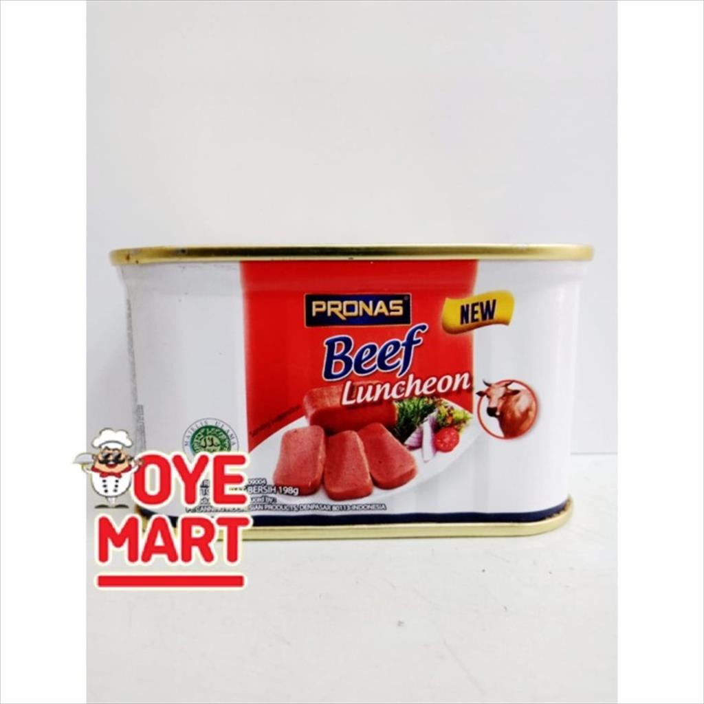 

PRONAS BEEF LUNCHEON 198GR / DAGING SAPI LUNCHEON