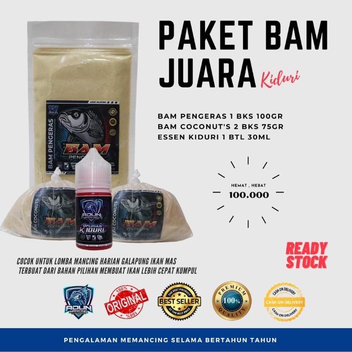Paket juara Kiduri/Bam Coconut's spesialis ikan Rame