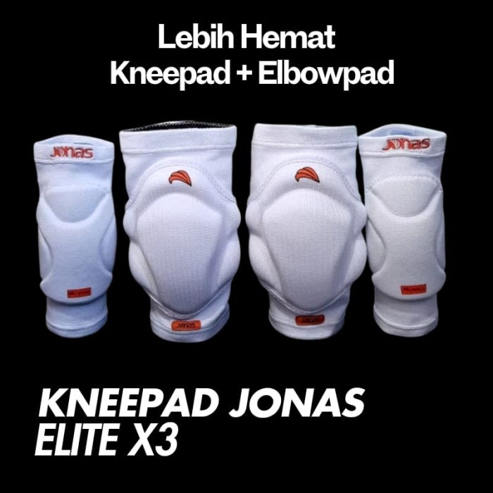Kneepad Futsal Jonas X3 Knee pad Knepad Elbow pad deker pelindung lutut kiper futsal