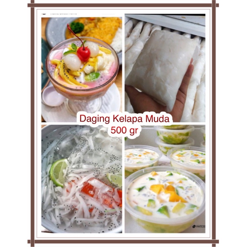 

Daging Kelapa Muda 1 KG - 1KG