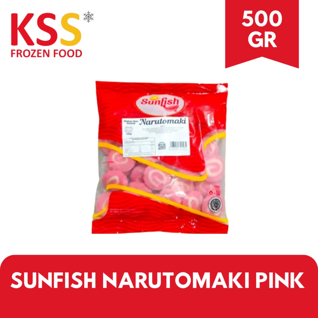 

SUNFISH NARUTOMAKI PINK 500 GR