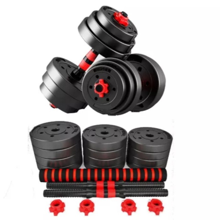 Barbell dumbbell set 20Kg PVC