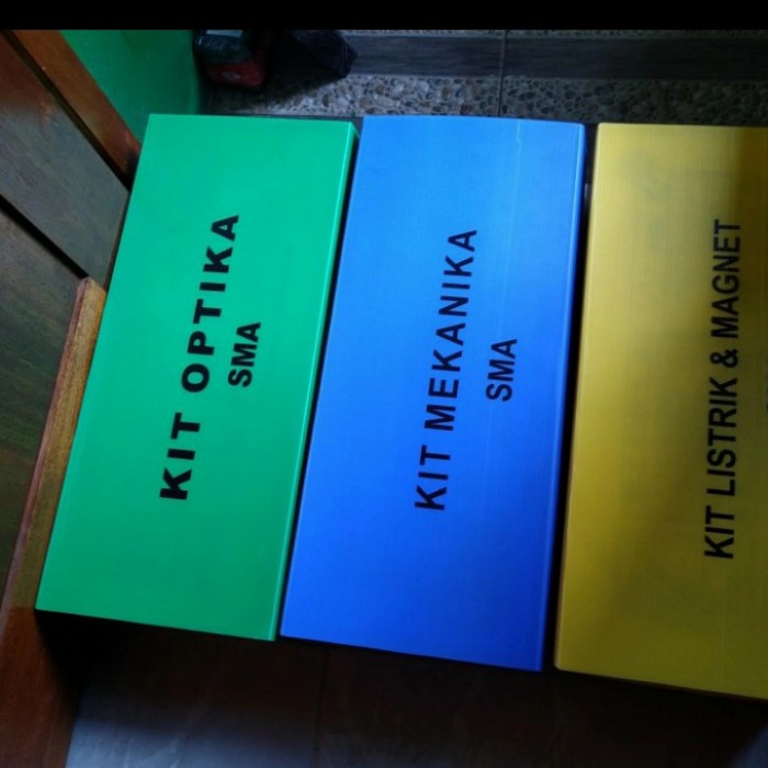

TERBARU! PAKET HEMAT KIT FISIKA SMA SEPAKET 3 BOX, OPTIKA, MEKANIKA, LISTRIK