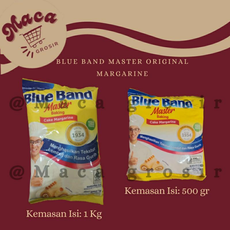 

Blue band master cake margarine 1kg & 500gr