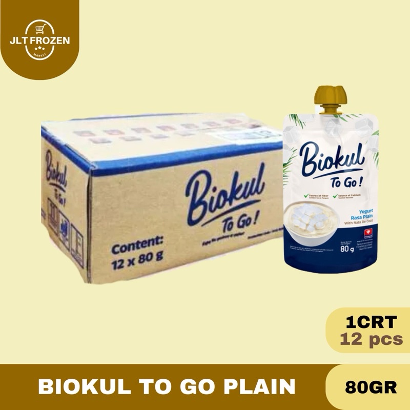 

Biokul To Go DUS / Biokuk Yoghurt Pouch Rasa Leci / Mangga / Plain / Mixberry - DUS isi 12Pcs
