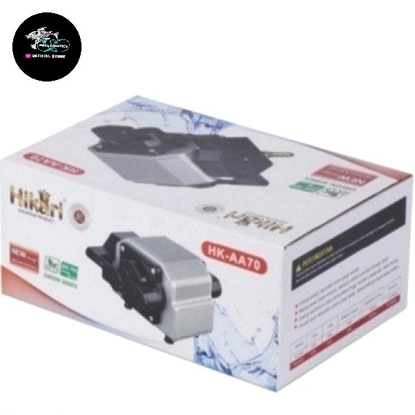 Pompa Aerator Hikari HK AA 70 Aerator 8 Lubang Pompa Udara Aquarium