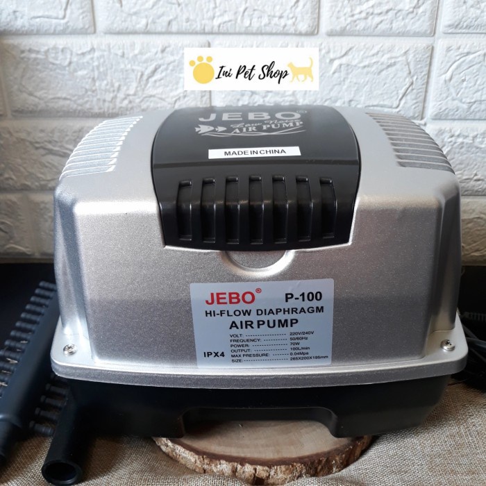 Ready Stok JEBO P100 POMPA UDARA AERATOR HI FLOW JEBO P 100