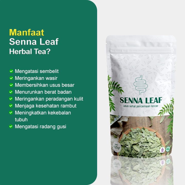 

[ORI] Senna Leaf Sliming Tea / Teh Daun Jati China / Teh Pelangsing / Detox Usus Kotor