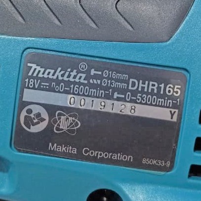 DHR 165 RME 18V Cordless Roy Hammer SDS Plus 1m Bor Impact