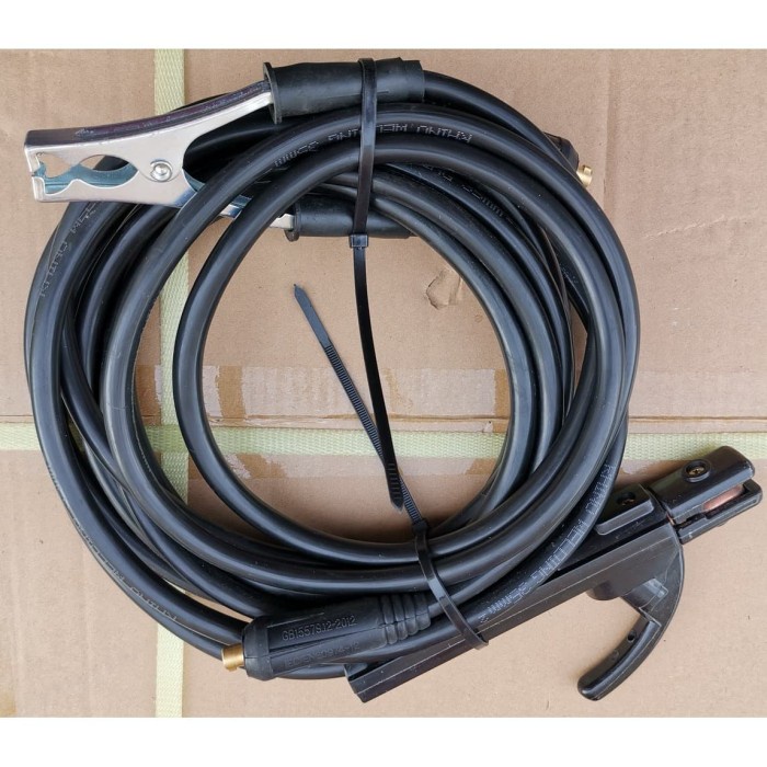 jayaMt- TANG LAS SET STANG LAS SET MASA KABEL 5M RHINO 200 A