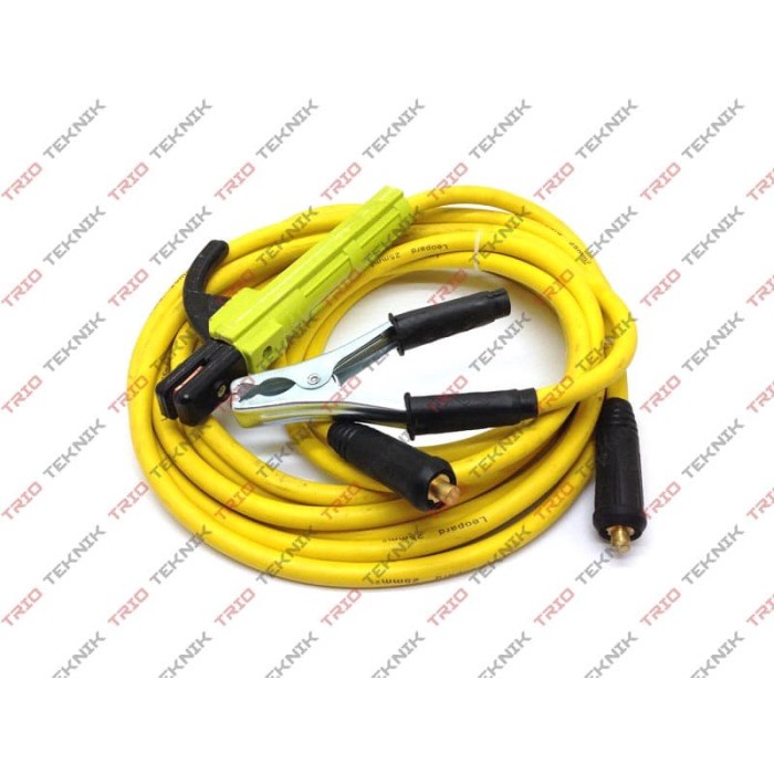 jayaMt- Kabel + Stang Las Las Listrik/Welding Set Titan 200A