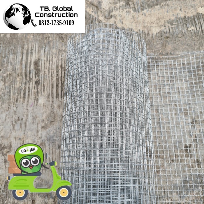 JJyoi- Kawat Loket Galvanis 1/4 inch / Kawat Ram 1/4 Inch Lebar 90cm