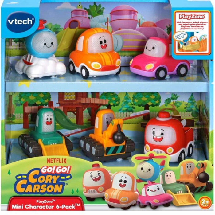 HOT SALE VTech Go Go Cory Carson Playzone Mini Character 6 Pack