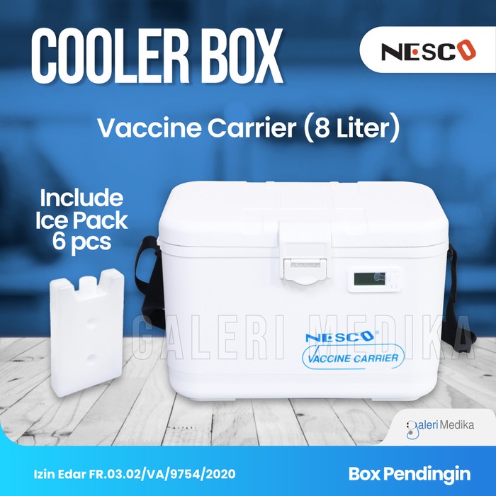 BISA GRAB Onemed Cooler Box Vaccine 8 Liter Kotak Pendingin Vaksin