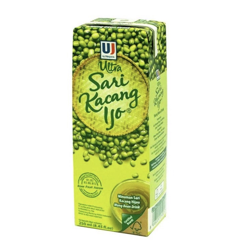 

[GROSIR!!] Sari Kacang Ijo 250ml 1 DUS isi 24 PCS - grosir ultra milk termurah diskon nikmat