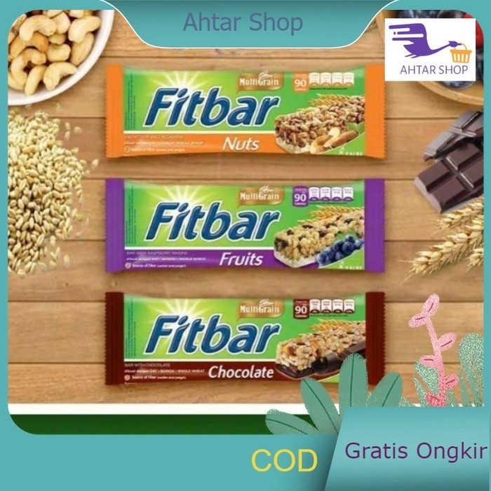 

Fitbar 1 Box Isi 12pcs Coklat Fruits Cheese Keju Tiramisu Distributor