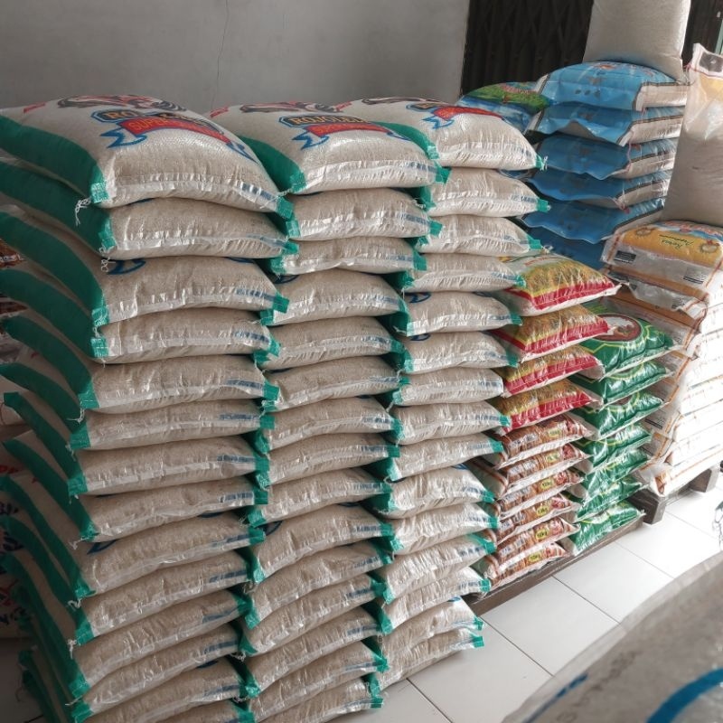 

Beras super cap kembang bunga 10kg 20kg pulen enak fres baru
