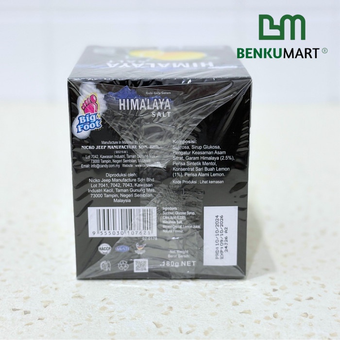 

SALE !!! [BOX] PERMEN HIMALAYA SALT CANDY (12 X 15 GR) HIMALAYA MINT CANDY LEMON FLAVOUR [BOX]