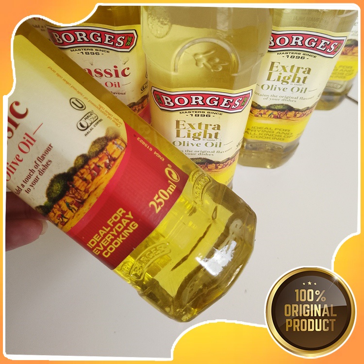

Minyak Olive Oil Borges Extra Light