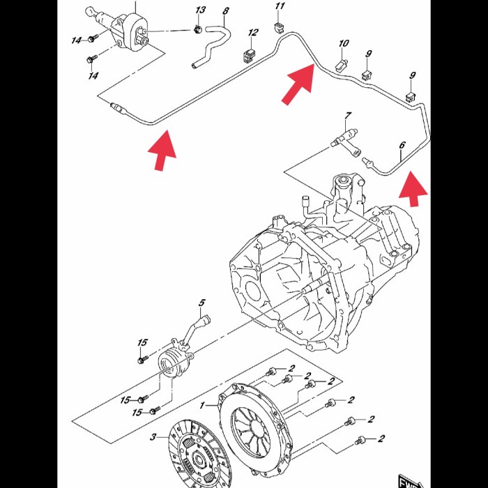 Populer Pipa Kopling Pipe Clutch Oil All New Ertiga 23830 73R20 Original