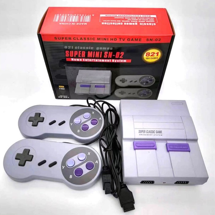 821 HD Game Console Super Mini SNES 8-bit Game Console NWS Classic