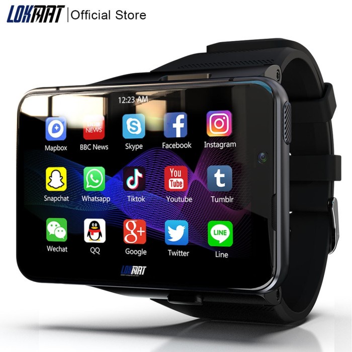 LOKMAT APPLLP MAX 2.8" Touch Screen 4G Smart Watch Men 4GB 64GB 13MP