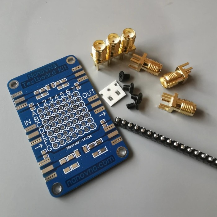 NanoVNA Testboard Kit RF demo kit NanoVNA-H NanoVNA-H4 Vector Network