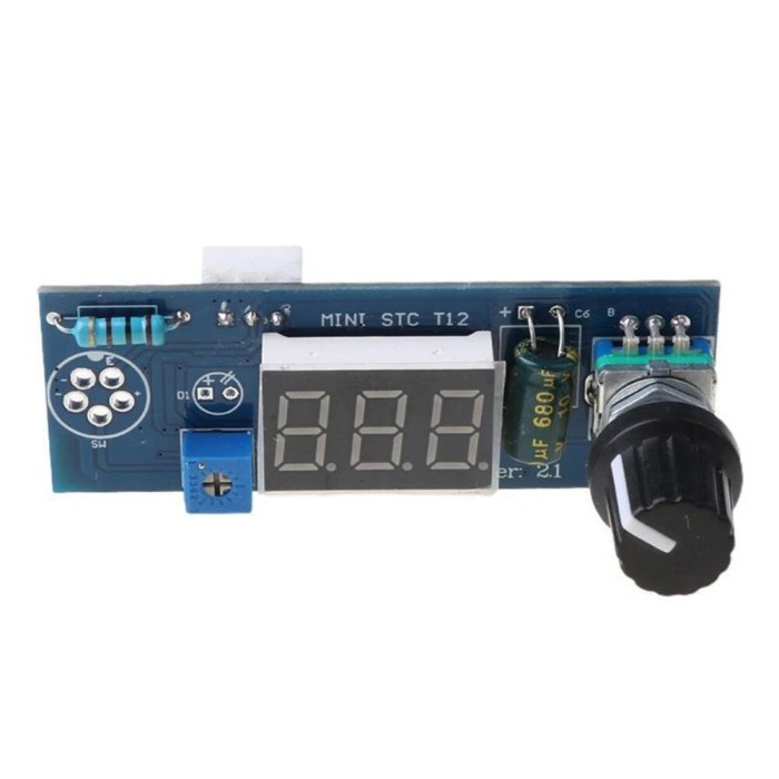 Digital Soldering Iron Station Temperature Controller PCB Board Kits