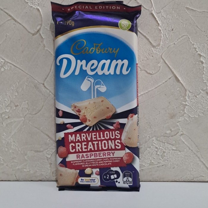 

SALE !!! CADBURY DREAM MARVELLOUS CREATIONS RASPBERRY READYY