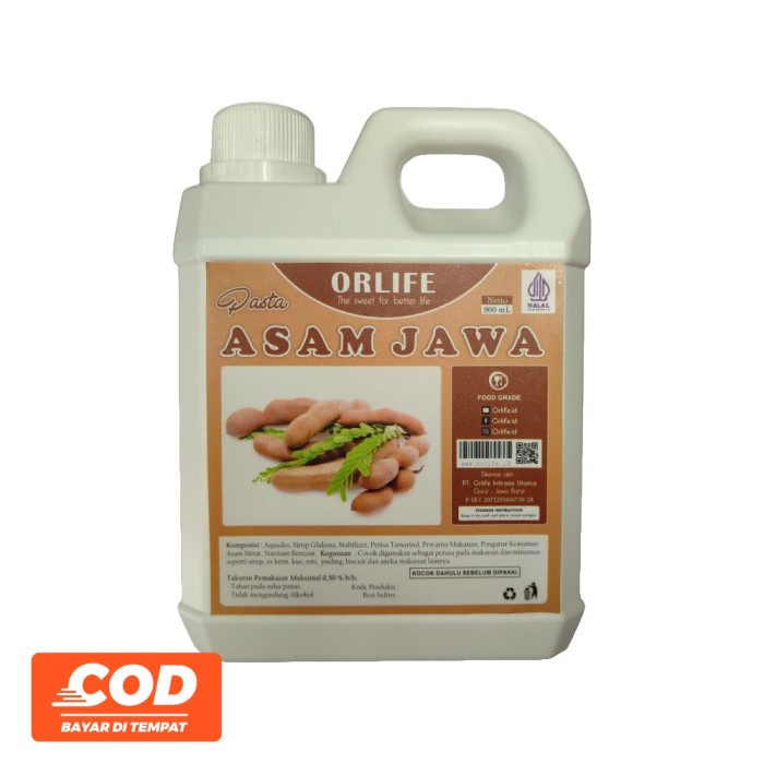 

Ready" Perisa Pasta Asam Jawa 1 Kg Orlife