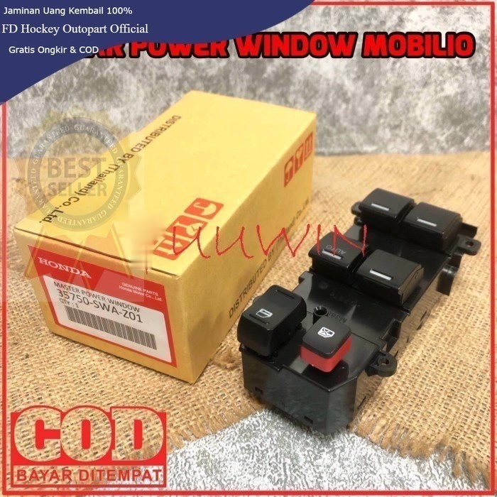 MASTER SAKLAR POWER WINDOW MOBILIO - SWITCH SAKLAR POWER WINDOW BRIO