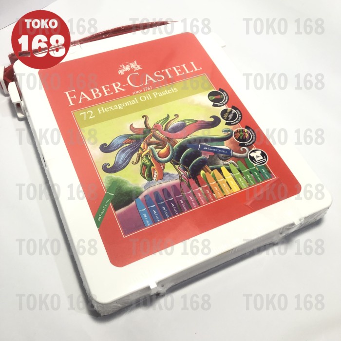 

Faber Castell Hexagonal Crayon/ Oil Pastel 72 Warna 120172 (Set) Best Seller