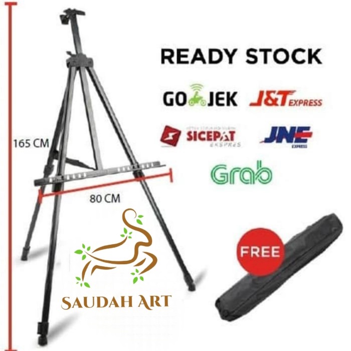 

Easel Lukis/Tripod Wedding/Tripod Frame/Wooden Easel/Standing Frame Promo