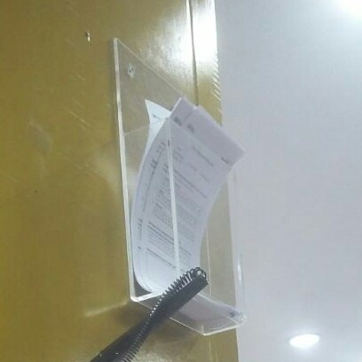 

BARANG TERLARIS akrilik tempat brosur kertas a4 bank tempel tembok