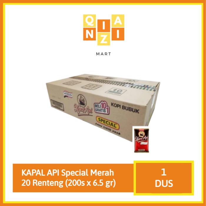 

Kopi Kapal Api Special Merah 20 Renteng [200S X 6Gr] Best Seller