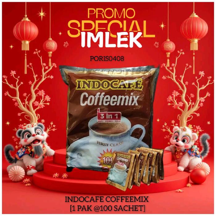 

Kopi Indocafe Coffeemix 100 Sachet Best Seller