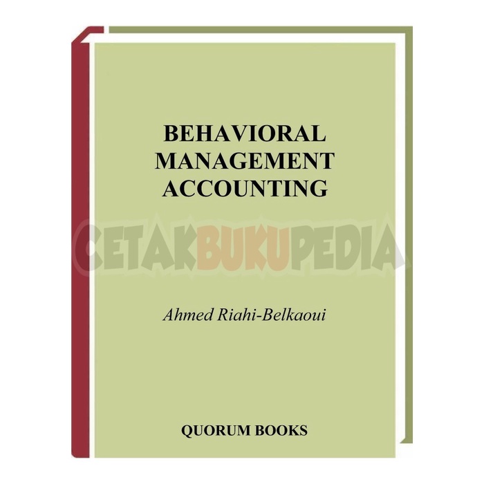 Buku English Accounting Ahmed Riahi Belkaoui Behavioral Management
