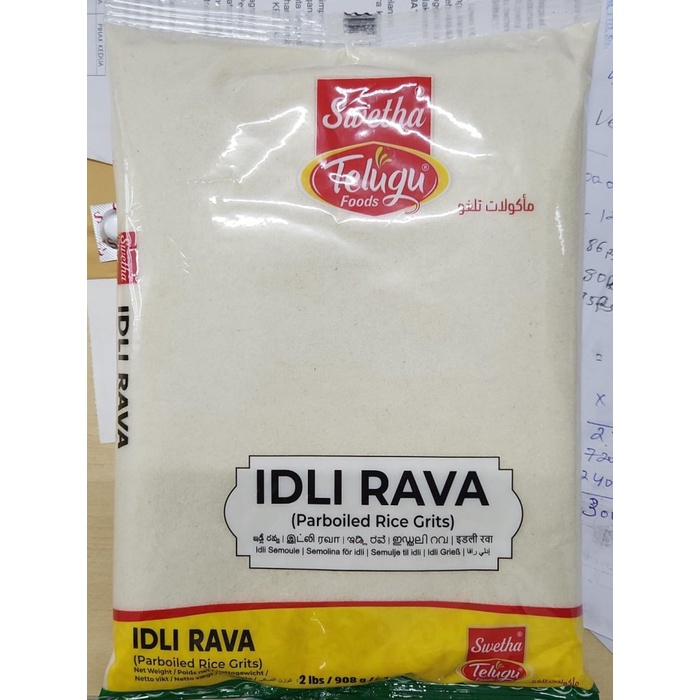 

SALE !!! TELUGU FOODS SWETHA'S IDLI RAVA / FLOUR 908 GM READYY