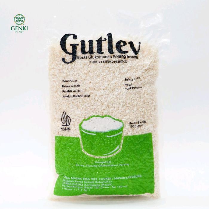 

SALE !!! GUTLEV BERAS PORANG GLUKOMANAN - 1 KG READYY