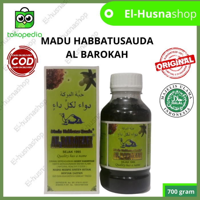 

BARANG TERLARIS Paling Laris Madu Habbatussauda Al-Barokah/ Al-barokah Premium