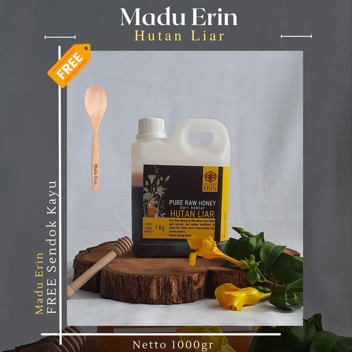 

BARANG TERLARIS Madu Hutan Liar 1kg Madu Erin Honey