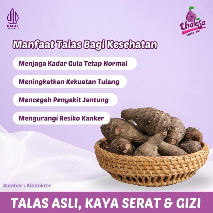 

Thalasa x Ruben Onsu BUY 1 GET 1 Thalasa Snack 155gr (Rasa Jagung Bakar/ Pedas Sedap)