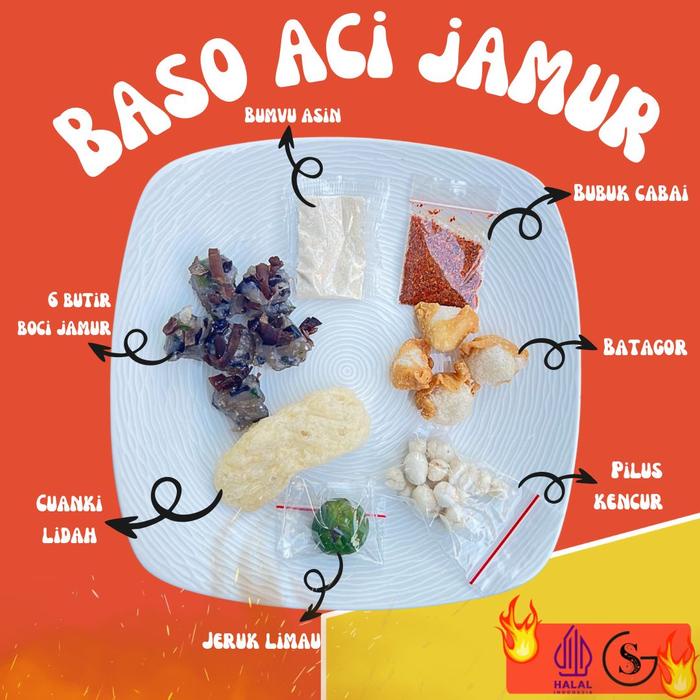 

Baso Aci Jamur 10 Bungkus Gudangsnacktgr Paket Cuan Ayam Kaldu Food Pedas Seblak Cuangki