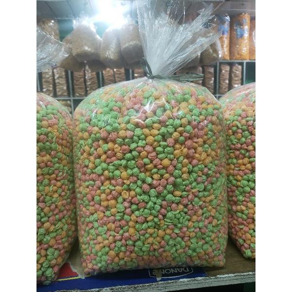 

NYAM NYAM RICE CRISPY KILOAN Berat 1 Kg / Paket dengan coklat 250 gr Snacks Cemilan