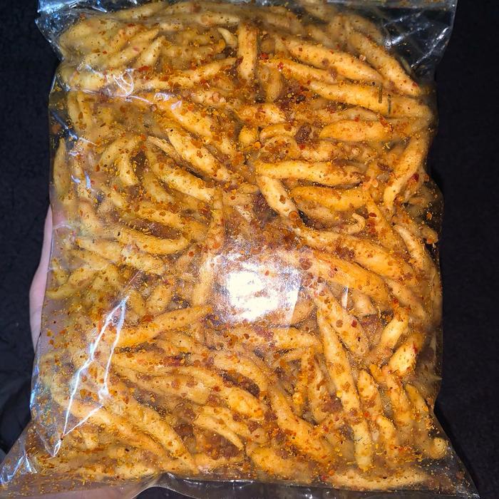 

Citruk Pedas Chili Oil 500gr / Tiktuk / Aci Geletruk Cemilan Khas Garut