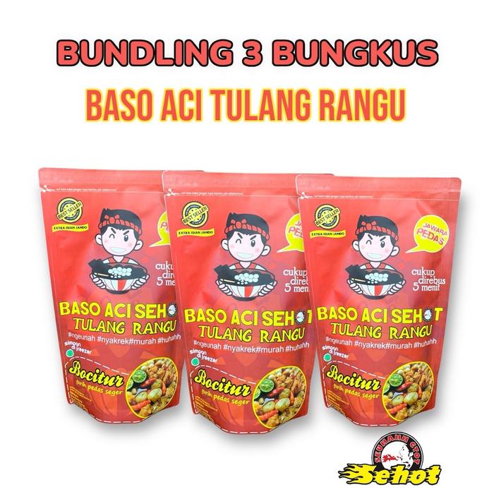 

Baso Aci Tulang Rangu SEHOT Premium 3 Bungkus