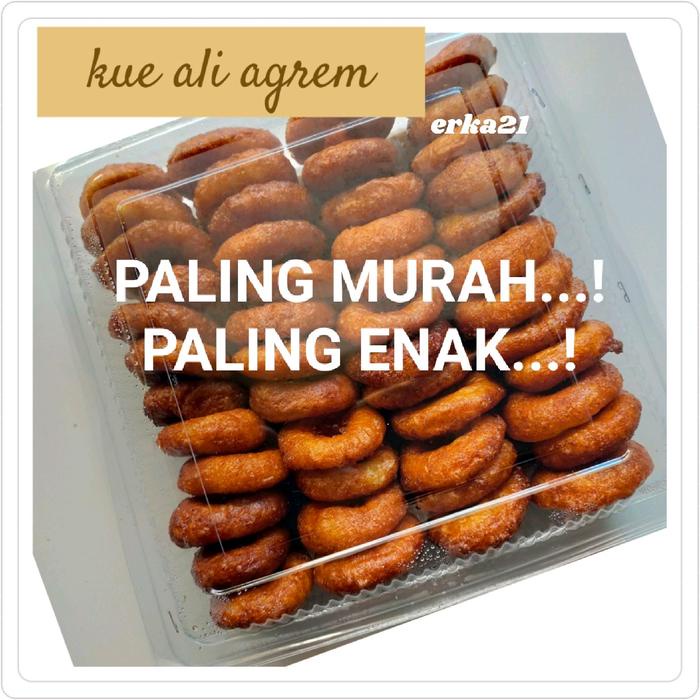 

Kue Cincin Mini Gula Merah 100 Pcs kue ali agrem camilan Food snack