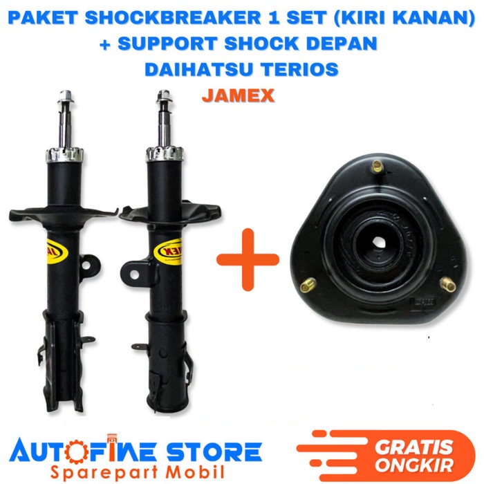 Paket Shockbreaker Depan + Support Shock Daihatsu Terios / Rush Jamex
