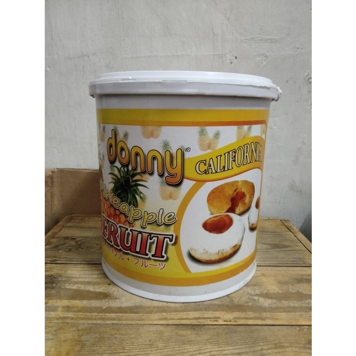 

Produk Viral Donny Callifornia Fruit Pineapple Kemasan 5Kg/Pail, U/Isian Roti/Donat Dll Packing Aman