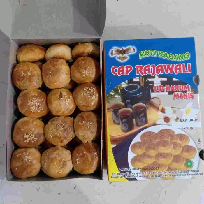 Terbaru Roti Kacang Cap Rajawali Tebing Tinggi Ukuran Besar Cod